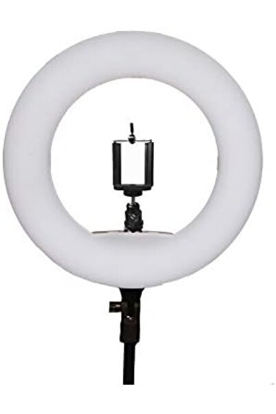 Generic SA-CAM- Yidoblos FS-390II مصباح حلقي وردي LED بإضاءة حيوية متعددة الأ...