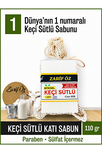 KEÇİ SÜTLÜ SABUN 1x110 gr doğal el yapımı soğuk proses üretim