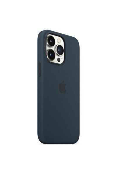 Apple Γνήσια Θήκη Silicone Magsafe Cover MM2T3ZM/A iPhone 13 Pro Max Abyss Blue
