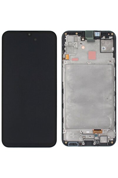 Samsung Γνήσια Οθόνη LCD Και Μηχανισμός Αφής Με Πλαίσιο για Galaxy A15 4G / A...