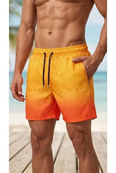 Beruflic Men's Swim Shorts with Zipper Pockets and Mesh Lining, Quick Drying,...