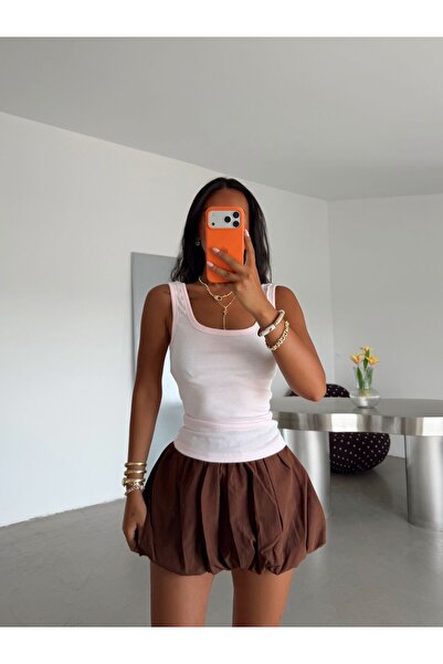 myd Basic Thick Strap Tank Top - Powder Pink