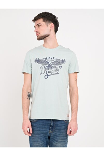 Timeout - Tricou barbat cu maneca scurta si imprimeu grafic