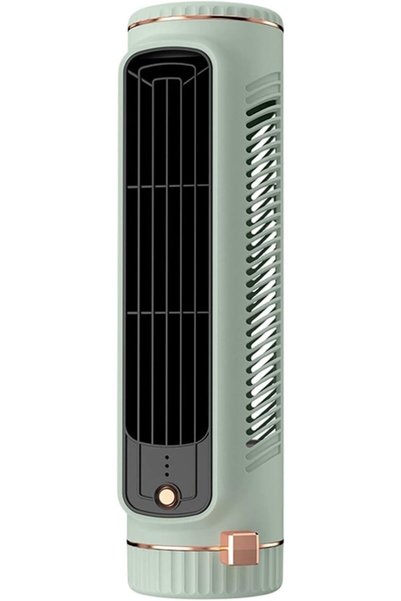 Morvena Picks Ventilator turn mic, reîncărcabil prin USB, ventilator de răcir...