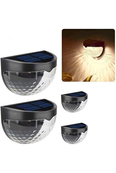 STARSTAR Solar Fence Lights Outdoor, 6 LED waterproof wall lights for patio l...