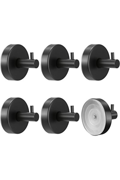 STARSTAR Vacuum Suction Cup Hooks, Strong Vacuum Hooks, Reusable, Pack of 6, ...