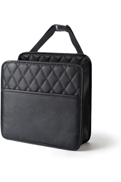 STARSTAR Car seat back storage pocket - PU leather material - Rear seat stora...