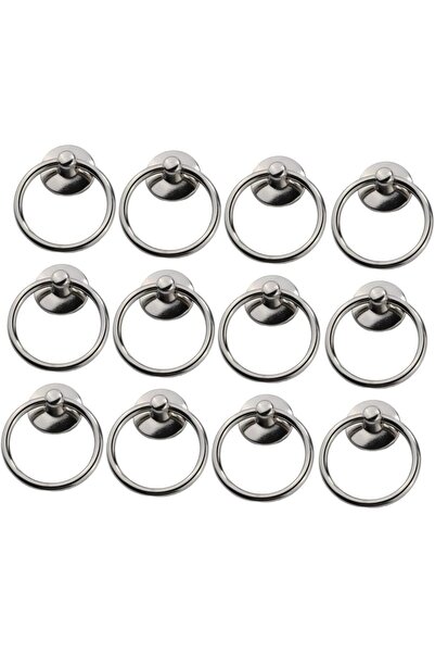 STARSTAR 12 Vintage Furniture Knobs Cabinet Drawer Knobs Ring Knobs For Wardr...