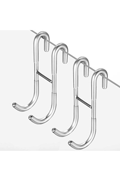 STARSTAR Two-piece shower hook, no-drill hook, shower umbrella hook, multi-fu...