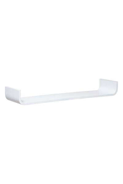 FİVE Raft curbat, 80x20 cm, Alb - Fixy