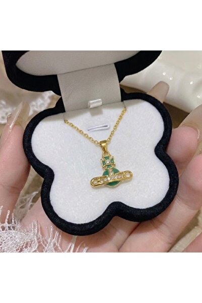 Heda Jewelry Satürn Orbital Kolye - Nana Osaki İlhamlı Kolye
