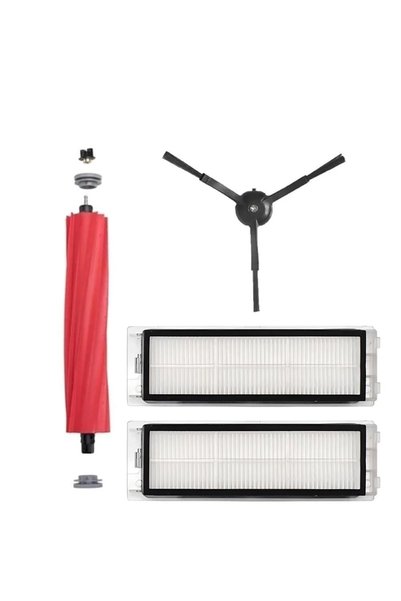 LİN GRUP Roborock Q Revo Robot Vacuum Cleaner Compatible Set of 4 Spare Parts