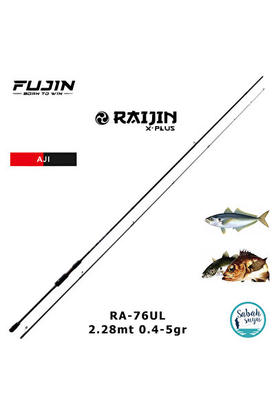 Fujin Raijin RA-76UL X-Plus AJI 2.28mt 0.4-5gr (2P) LRF Kamış