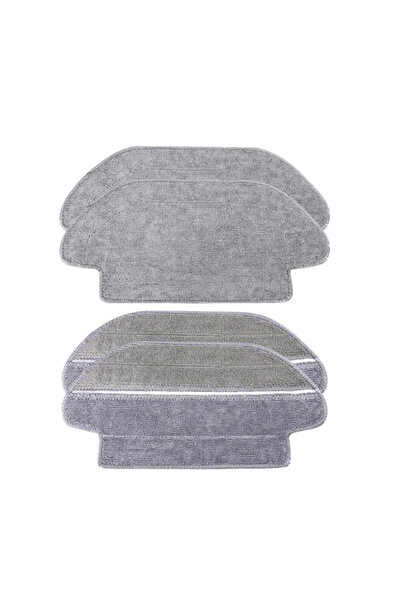 LİN GRUP Viomi Se Robot Vacuum Cleaner Compatible 4-Piece Mop Cloth - Spare P...