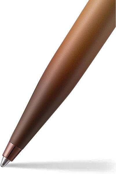Sheaffer VFM 9428 Coffee Edition Matt Brown Pen with Regal Brown PVD Gold Signature Trims and White Dot of Excellence (Ballpoint)