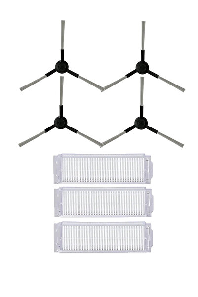 LİN GRUP Set de 7 piese de schimb compatibile cu aspiratorul robot Xiaomi Mop...