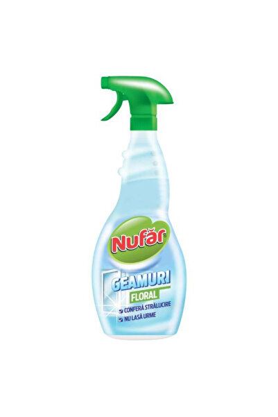Nufar Solutie Curatare Geamuri - Geamuri Floral, 500 ml
