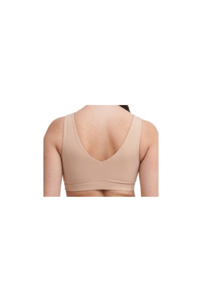 Belvü Invisible Half-Sleeve Bra with Removable Laser-Cut Pads
