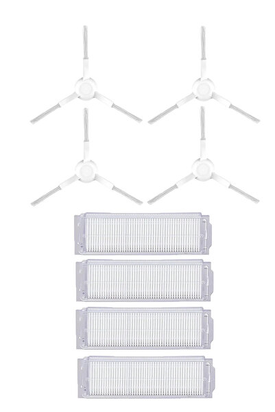 LİN GRUP Set de 8 piese de schimb compatibile cu aspiratorul robot Xiaomi Mop...
