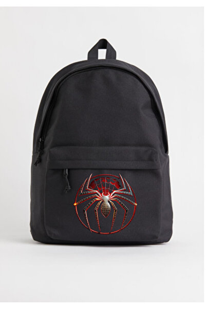 dompulerimoda Spider Web Printed School, Lecture, Course, Classroom Unisex Bl...