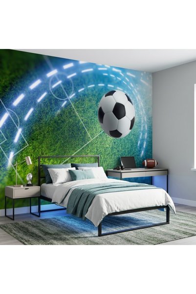 DecorDrive Derin Uzay ve Gezegenler Manzaralı Fütüristik Duvar Kağıdı