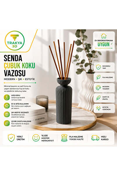SENDA BAMBU ÇUBUK VAZOSU