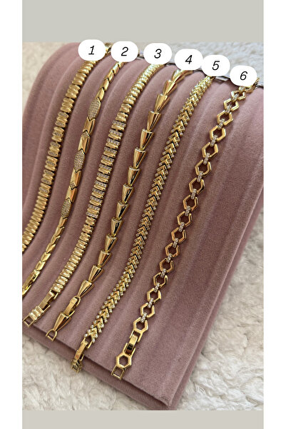 XUPING JEWELRY 14 K altın kaplama çelik bileklil