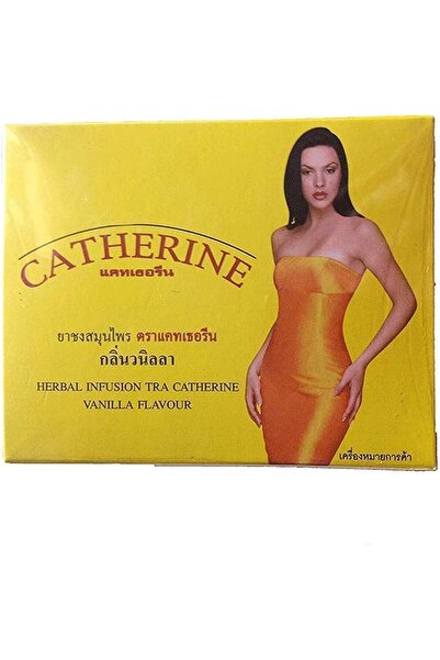 Catherine شاي أعشاب للتنحيف وإنقاص الوزن بنكهة الفانيليا، 32 كيس شاي.