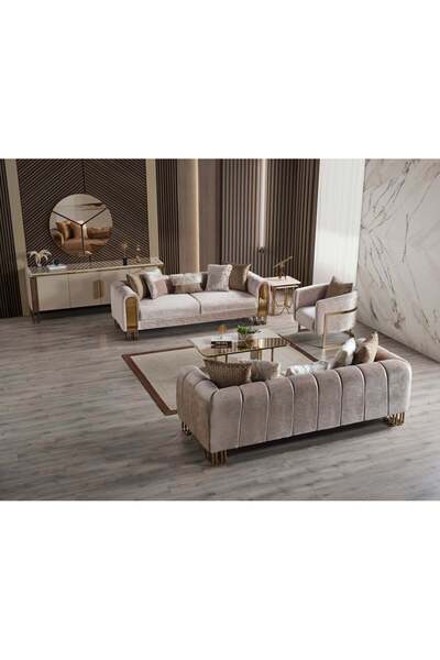 Veni Home Solo Gold Koltuk Takımı