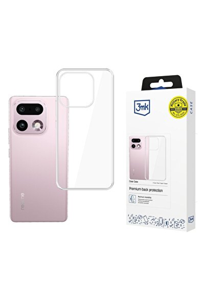 3MK Husă transparentă pentru Realme 16 Pro+ 5G, protecție spate sigură și dur...