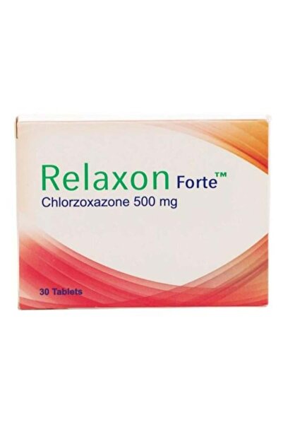 Relax Relaxon Forte, 500 mg, Muscle Relaxant and Pain Reliever - 30 Tablets