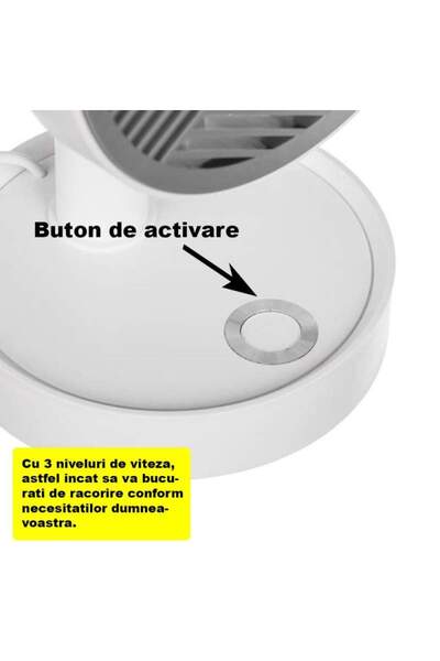 Generic Brand Ventilator birou 21x13cm