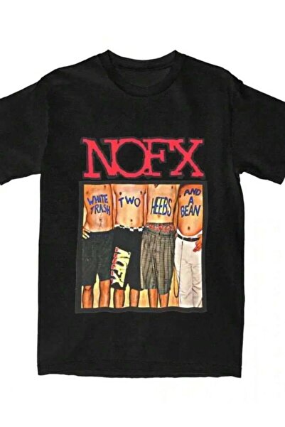 k222 تي شيرت Nofx-Punk Rock Band للرجال والنساء، ملابس الشارع كبيرة الحجم برق...