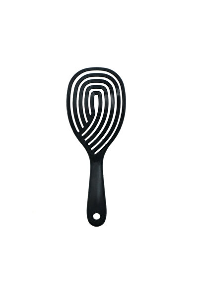 Choice4 Black Hollow Out Hair Brush - Fast Blow Drying Scalp Massage Comb for...
