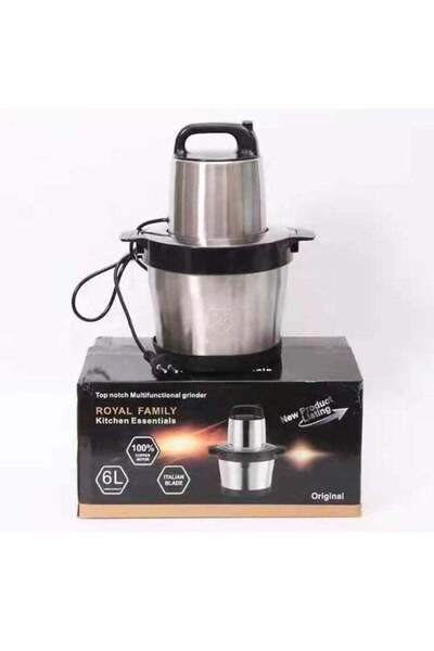 Royal Family 6L Electric Meat Grinder Stainless Steel Food Chopper High Power...