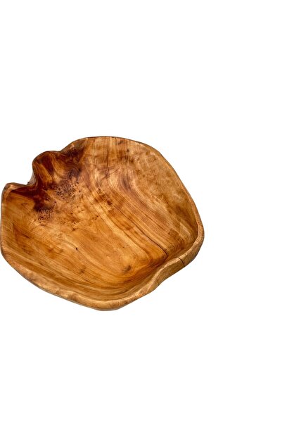 B&D Wooden Fruit Bowl – Premium Natural Wooden Fruit Serving Bowl for Kitchen...