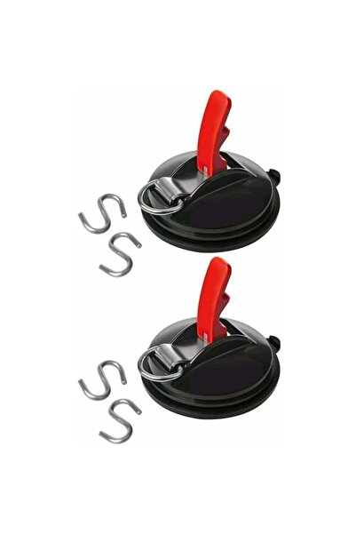 STARSTAR A set of 2 suction cups and 4 S-hooks, a multi-functional hook.