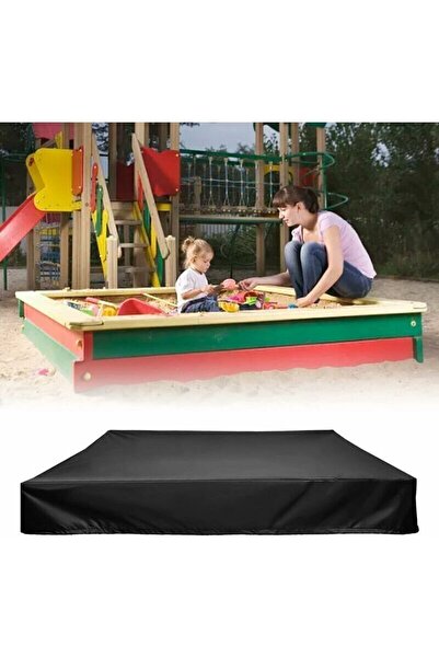 STARSTAR 120x120 cm Waterproof Dustproof Sandpit Tarpaulin Cover with Drawstring