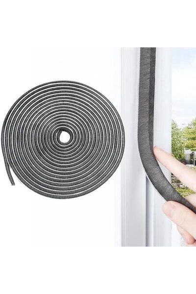 Morvena Picks Bandă de etanșare autoadezivă - 9 mm (lățime) x 15 mm (adâncime...