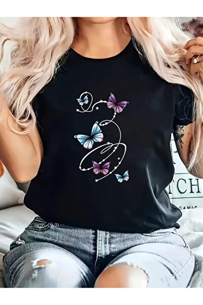 bellanova تي شيرت مطبوع كبير الحجم للجنسين مطبوع عليه طبعة للجنسين