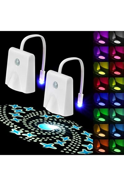 STARSTAR LED Toilet Night Light, 16 Colors Motion Sensor Toilet Night Light, ...