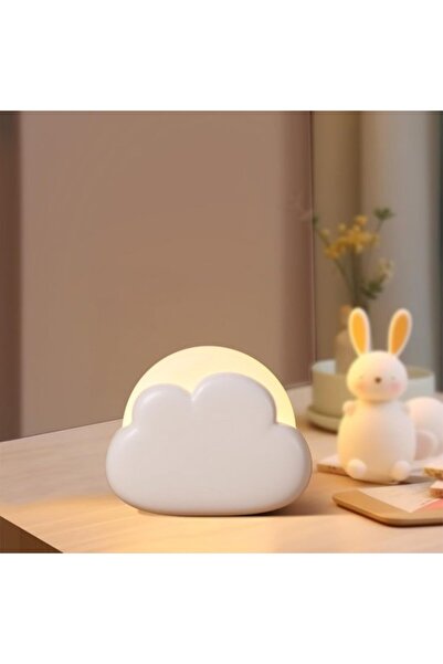 STARSTAR Portable Cloud Night Light - Rechargeable Bedside Lamp for Babies an...