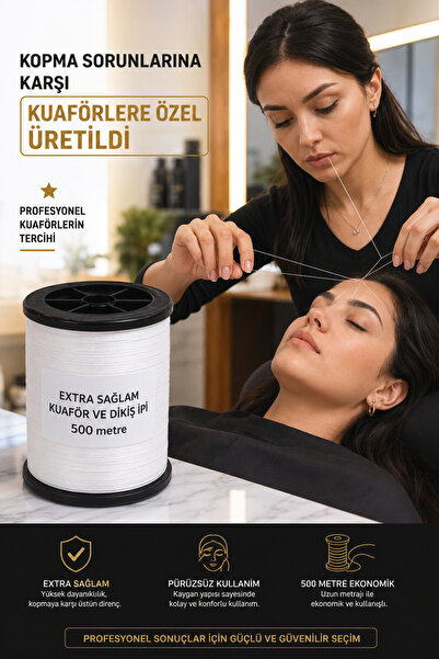 LİVA CRAFT Art & Craft Kuaför İpi, 3'lü Set 500mt Büyük Boy Ekstra Dayanıklı ...
