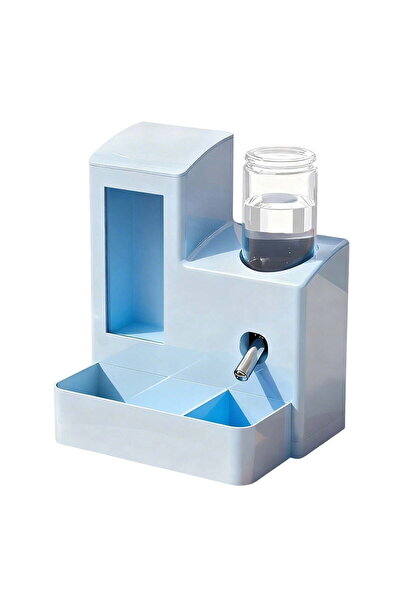 STARSTAR 2-in-1 automatic guinea pig feeder, rabbit cage food dispensing bowl...