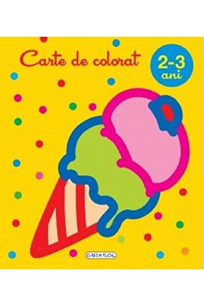 GIRASOL Carte de colorat 2-3 ani