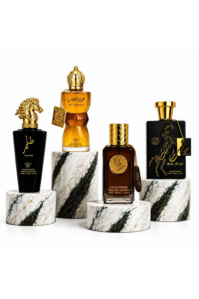 ARYAN SET 4 - Tahir + Oud Al Khashab + Dirham Oud + Malik Al Lail