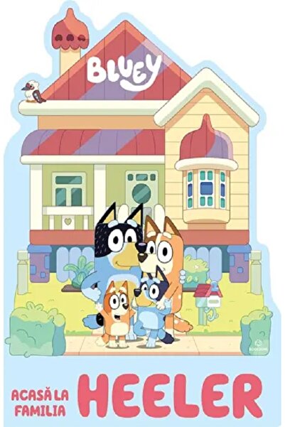 Bookzone Bluey. Acasa la familia Heeler