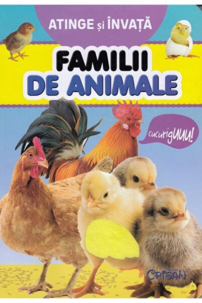 Crisan Atinge si invata. Familii de animale