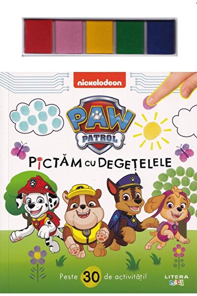 Litera Patrula Catelusilor. Pictam cu degetelele