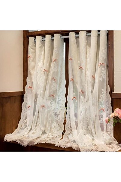STARSTAR 2-Panel French Country Style Blackout Curtains with Red Tassels for ...